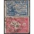 Brasil Brazil 189/90 1927 Centenario de la Fundación de cursos de Derecho Usado