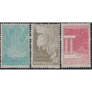 Brasil Brazil 218/20 1930 IV Congreso panamericano de arquitectura MNH Brasil Brazil 218/20 1930 IV Congreso panamericano de arquitectura MNH