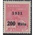 Brasil Brazil 235a(F) 1931 T.P de 1928-41 Sobrecarga MNH