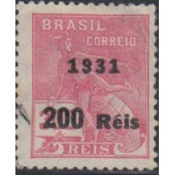 Brasil Brazil 235b(G) 1931 T.P de 1928-41 Sobrecarga Usado
