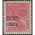 Brasil Brazil 253b(F) 1933 T.P de 1928-41 Sobrecarga MNH
