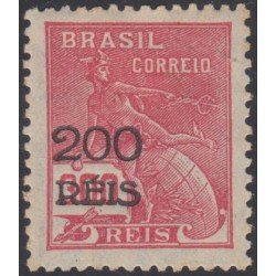 Brasil Brazil 253b(F) 1933 T.P de 1928-41 Sobrecarga MH Brasil Brazil 253b(F) 1933 T.P de 1928-41 Sobrecarga MH