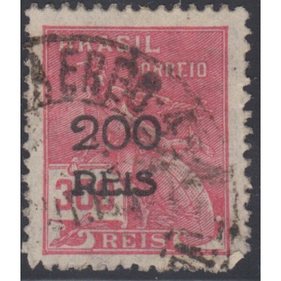 Brasil Brazil 253b(F) 1933 T.P de 1928-41 Sobrecarga Usado Brasil Brazil 253b(F) 1933 T.P de 1928-41 Sobrecarga Usado