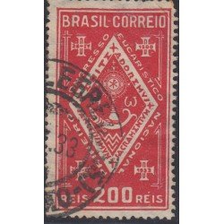 Brasil Brazil 255 1933 I Congreso Nacional eucarístico de Bogotá Usado Brasil Brazil 255 1933 I Congreso Nacional eucarístico de Bogotá Usado