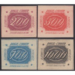 Brasil Brazil 269/72 1934 Exposición Filatélica Internacional de Río de Janeiro MNH Brasil Brazil 269/72 1934 Exposición Filatélica Internacional de Río de Janeiro MNH