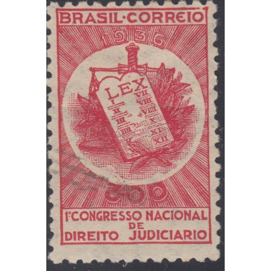Brasil Brazil 306 1936 I Congreso de Dirección Judicial Nacional MNH