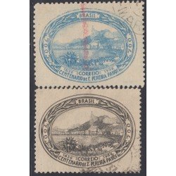 Brasil Brazil 313/14 1936 Centenario de F. Pereira Passos Usado