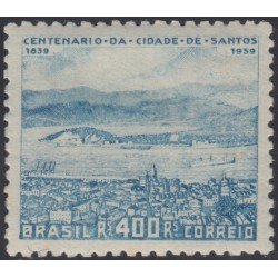 Brasil Brazil 348 1939 Centenario de la Villa de Santos MNH Brasil Brazil 348 1939 Centenario de la Villa de Santos MNH