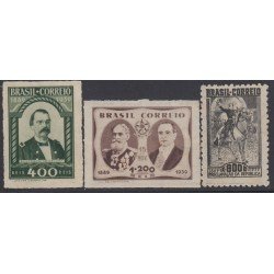 Brasil Brazil 356/58 1939 50 Años de la proclamación de la República MH Brasil Brazil 356/58 1939 50 Años de la proclamación de la República MH