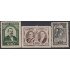 Brasil Brazil 356/58 1939 50 Años de la proclamación de la República MH