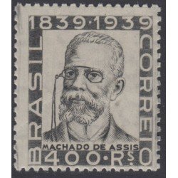 Brasil Brazil 364 1940 Poeta Machado de Asis MNH Brasil Brazil 364 1940 Poeta Machado de Asis MNH