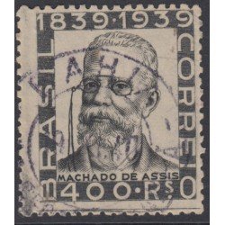 Brasil Brazil 364 1940 Poeta Machado de Asis Usado Brasil Brazil 364 1940 Poeta Machado de Asis Usado