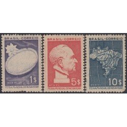 Brasil Brazil 374/76 1940 Exposición Internacional de Nueva York MNH Brasil Brazil 374/76 1940 Exposición Internacional de Nueva York MNH