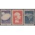Brasil Brazil 374/76 1940 Exposición Internacional de Nueva York MNH