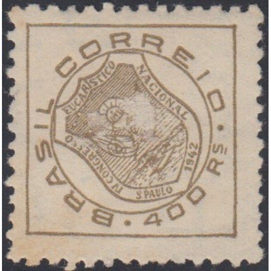 Brasil Brazil 404a 1942 4º Congreso eucarístico nacional MNH Brasil Brazil 404a 1942 4º Congreso eucarístico nacional MNH