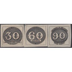Brasil Brazil 407/09 1943 Centenario de los timbres de Brasil MNH Brasil Brazil 407/09 1943 Centenario de los timbres de Brasil MNH