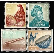 Sahara 275/78 1969 Día del Sello Música Music MNH