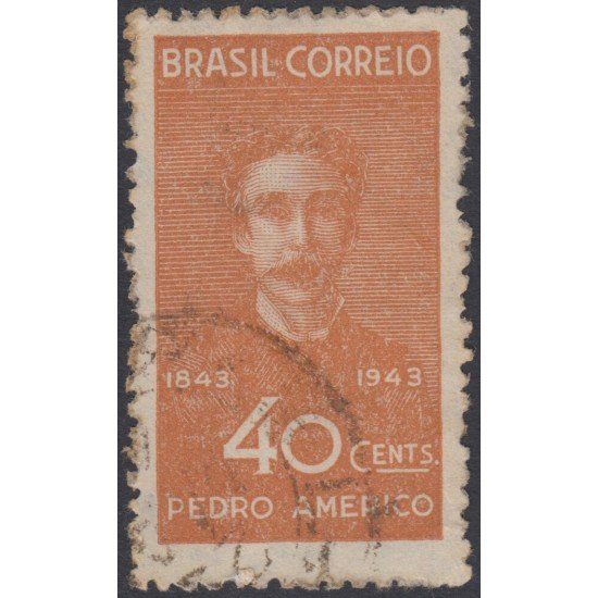 Brasil Brazil 415 1943 Pedro Americo Usado Brasil Brazil 415 1943 Pedro Americo Usado