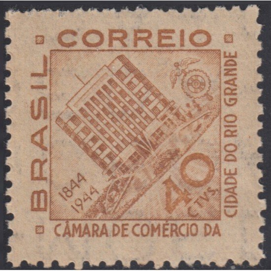 Brasil Brazil 420 1944 Cumbre de comercio de Río Grande MH Brasil Brazil 420 1944 Cumbre de comercio de Río Grande MH