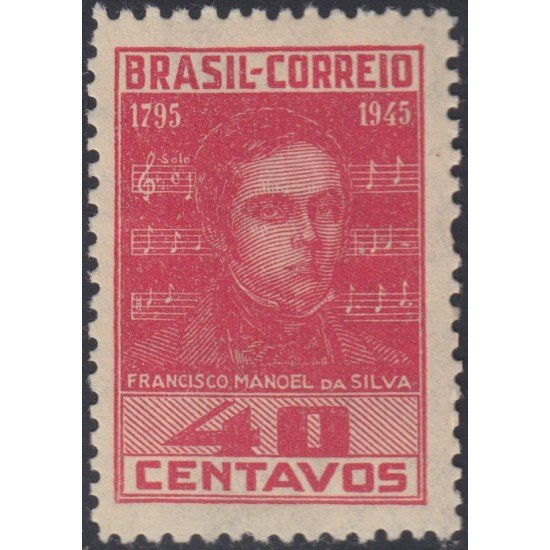 Brasil Brazil 430a 1945 F. Manoel de Silva MNH Brasil Brazil 430a 1945 F. Manoel de Silva MNH