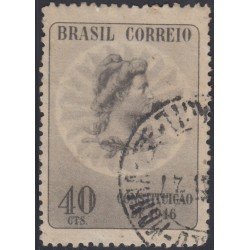 Brasil Brazil 439 1946 Nueva Constitución Usado Brasil Brazil 439 1946 Nueva Constitución Usado