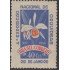 Brasil Brazil 449 1946 4º Exposición Nacional de Orquídeas MNH