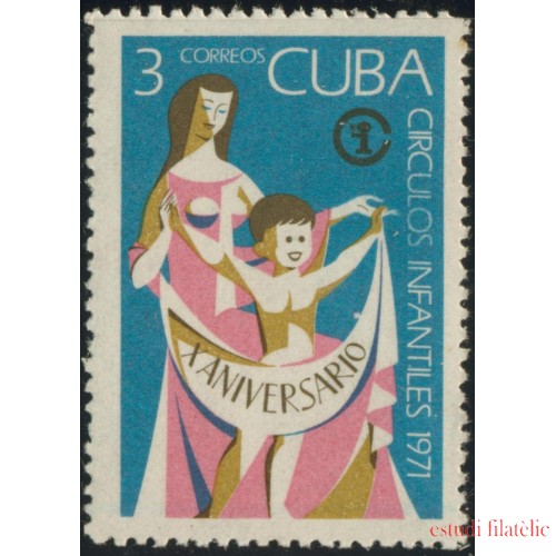 VAU3/S  Cuba  Nº 1486 1971 Cuentos   MNH