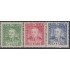 Brasil Brazil 458/60 1947 Efigie del Presidente Dutra MNH