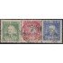 Brasil Brazil 458/60 1947 Efigie del Presidente Dutra Usado