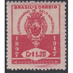 Brasil Brazil 461 1947 Fundación de Belo Horizonte MH