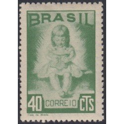 Brasil Brazil 471 1948 Campaña Nacional de Educación MNH
