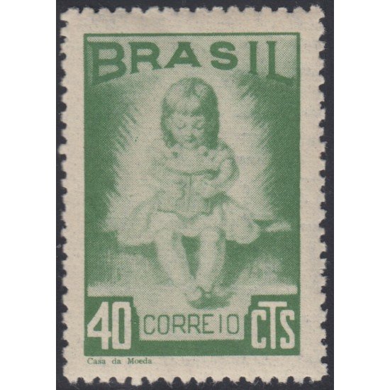 Brasil Brazil 471 1948 Campaña Nacional de Educación MH