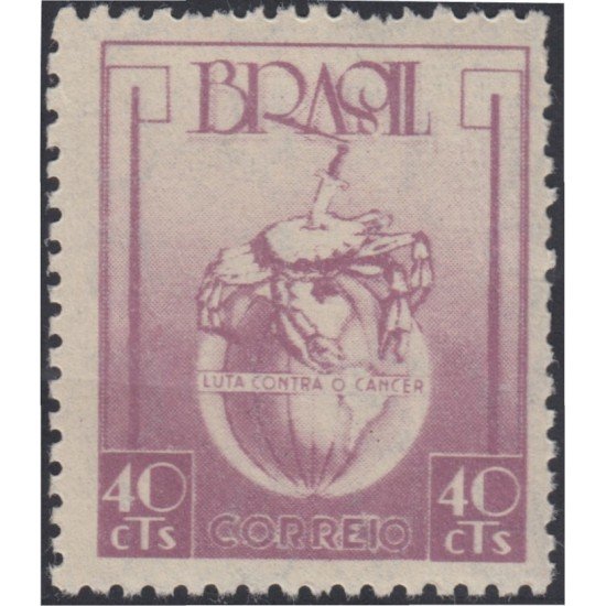 Brasil Brazil 473 1948 Campaña contra el cáncer MNH Brasil Brazil 473 1948 Campaña contra el cáncer MNH