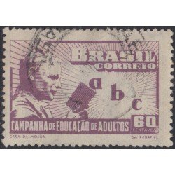 Brasil Brazil 475 1949 Campaña por la Instrucción de adultos Usado