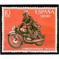 Sahara 292 1971 Cartero motorizado Postman, moto  MNH