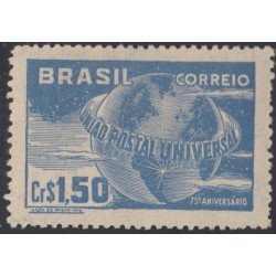 Brasil Brazil 479 1949 75 Aniversario de la UPU MNH Brasil Brazil 479 1949 75 Aniversario de la UPU MNH
