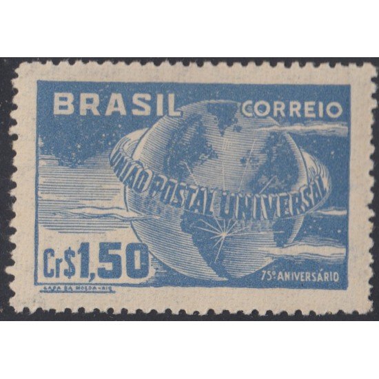 Brasil Brazil 479 1949 75 Aniversario de la UPU MNH Brasil Brazil 479 1949 75 Aniversario de la UPU MNH