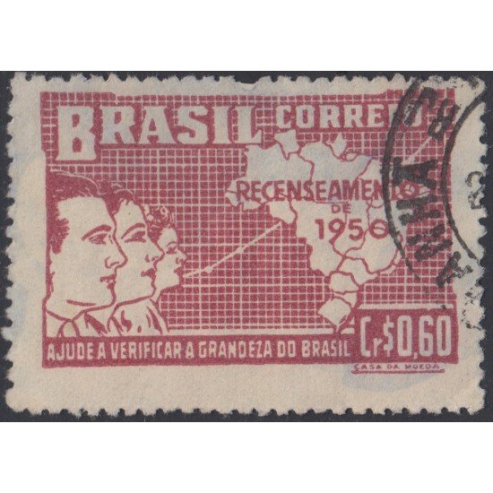 Brasil Brazil 485 1950 Censo General Usado Brasil Brazil 485 1950 Censo General Usado