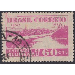 Brasil Brazil 487 1950 Centenario de la Villa de Blumenau Usado Brasil Brazil 487 1950 Centenario de la Villa de Blumenau Usado