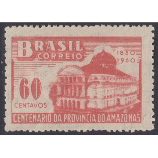 Brasil Brazil 489 1950 Centenario de los Estados de Amazona MNH Brasil Brazil 489 1950 Centenario de los Estados de Amazona MNH