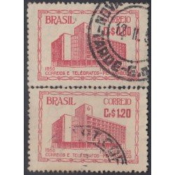 Brasil Brazil 490/91 1951 San Juan Bautista Usado Brasil Brazil 490/91 1951 San Juan Bautista Usado