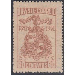 Brasil Brazil 492 1951 Centenario de la Villa de Joinville MNH Brasil Brazil 492 1951 Centenario de la Villa de Joinville MNH