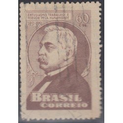 Brasil Brazil 493 1951 Sylvio Romero Usado Brasil Brazil 493 1951 Sylvio Romero Usado