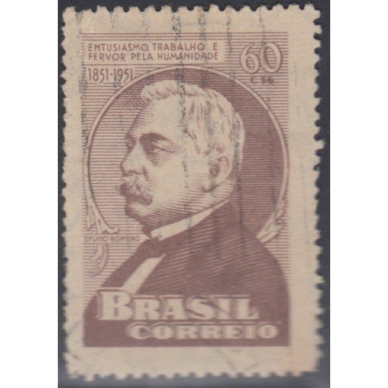 Brasil Brazil 493 1951 Sylvio Romero Usado Brasil Brazil 493 1951 Sylvio Romero Usado