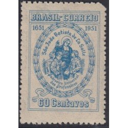 Brasil Brazil 494 1951 San Juan Bautista de La sala MNH Brasil Brazil 494 1951 San Juan Bautista de La sala MNH