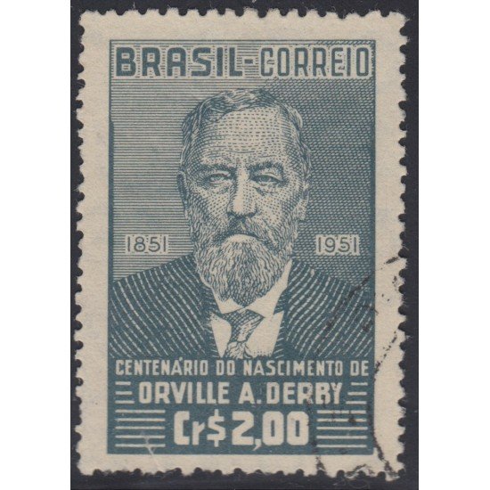 Brasil Brazil 497 1951 Geólogo Orville A. Derby Usado
