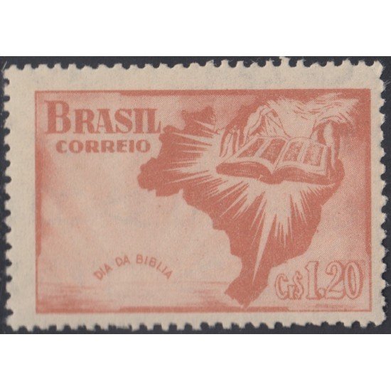 Brasil Brazil 504 1951 Día de la Bivlia MH Brasil Brazil 504 1951 Día de la Bivlia MH