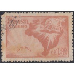Brasil Brazil 504 1951 Día de la Bivlia Usado