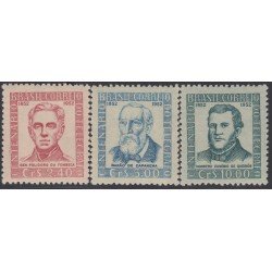 Brasil Brazil 506/08 1952 Centenario del Telégrafo MNH