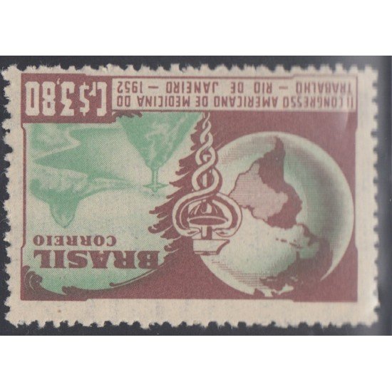 Brasil Brazil 517 1952 II Congreso de Medicina MNH Brasil Brazil 517 1952 II Congreso de Medicina MNH